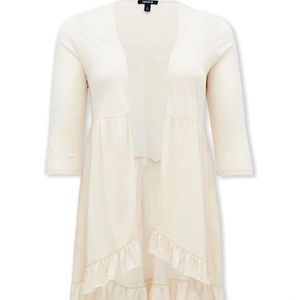 Torrid cream kimono sz 2
